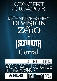 Plakat - Division By Zero, Iscariota, Corral
