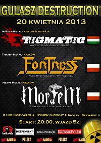 Plakat - Xtigmatic, Fortress, Morfem