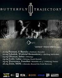 Plakat - Butterfly Trajectory, Abstrakt
