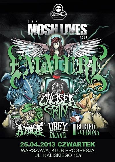 Plakat - Emmure, Chelsea Grin, Attila, Obey The Brave