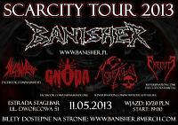 Plakat - Banisher, Slainhead, Gnida, Mortis Dei