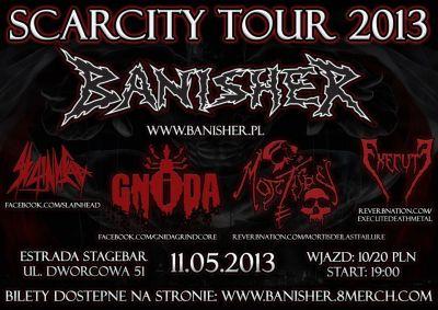 Plakat - Banisher, Slainhead, Gnida, Mortis Dei