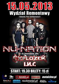 Plakat - Nu-Nation, Explozer, I.N.C.