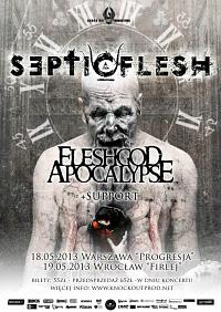Plakat - Septic Flesh, Fleshgod Apocalypse
