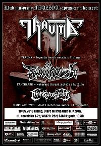 Plakat - Trauma, Fanthrash, Manslaughter