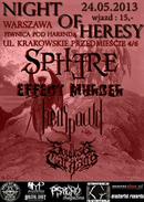 Koncert Sphere, Effect Murder, Hellspawn, Soulless Carnage