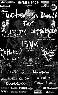 Plakat - Terrordome, Demogorgon, No Mercy