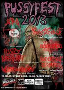Koncert Feto In Fetus, Złośliwy Pomruk Odbytnicy, Pussy For Breakfast, Confusion, Vomit Your Brain, Haemorrhagic Diarrhea