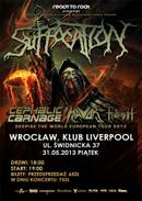 Koncert Suffocation, Cephalic Carnage, Havok, Fallujah