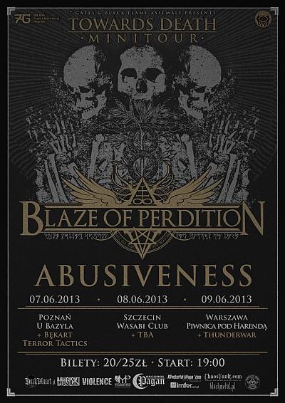 Plakat - Blaze of Perdition, Abusiveness