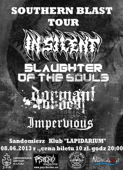 Plakat - In Silent, Slaughter of the Souls