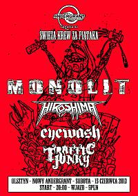 Plakat - Monolit, Hiroshima, Eyewash, Traffic Junky