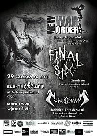 Plakat - New War Order, Final Six, Nuked Cross