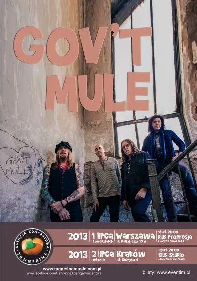 Plakat - Gov't Mule