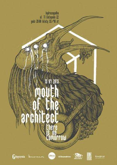 Plakat - Mouth of the Architect, There Is No Tomorrow