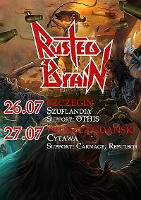 Plakat - Rusted Brain, Carnage, Repulsor