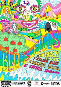 Plakat - Blues Pills, Captain Grave, Green Giant