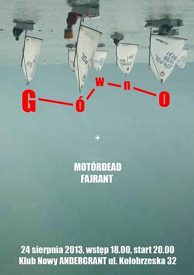 Plakat - Gówno, Motórdead, Fajrant