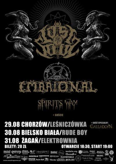 Plakat - Lost Soul, Embrional, Spirits Way