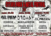 Plakat - Cytava Rock & Metal Festival IV