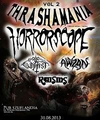 Plakat - Horrorscope, Warfist, Awzan, Raisins