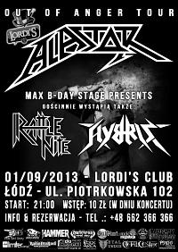 Plakat - Alastor, Rattle Nite, Hybris