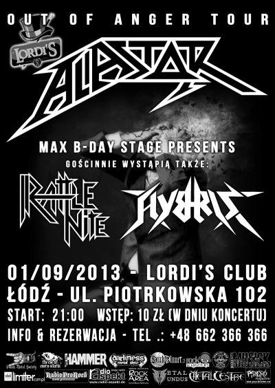 Plakat - Alastor, Rattle Nite, Hybris