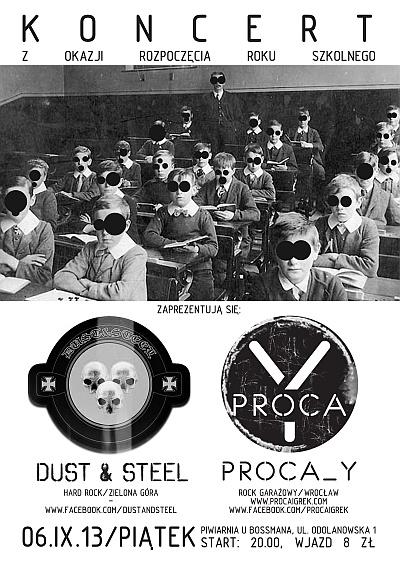 Plakat - Dust & Steel, Proca_Y