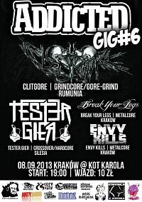 Plakat - Clitgore, Tester Gier, Break Your Legs