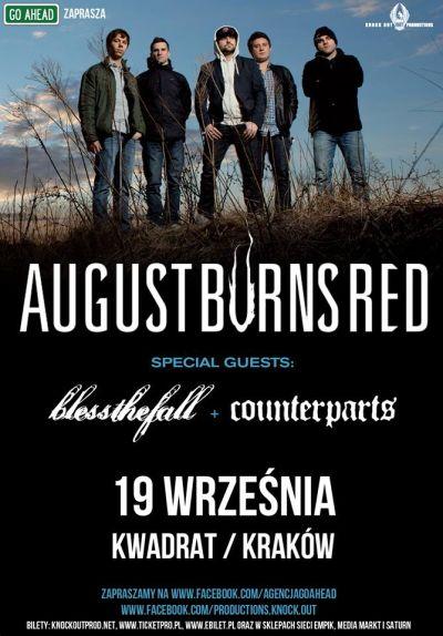 Plakat - August Burns Red, Blessthefall