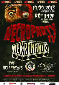 Plakat - Necromantix, The Hellfreaks, Headless Babies