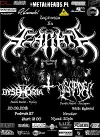 Plakat - Azarath, Dysphoria, Disorder