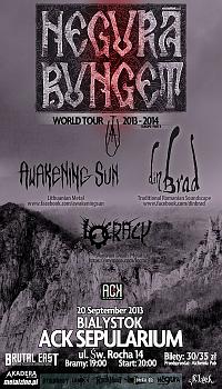 Plakat - Negura Bunget, Awakening Sun, Locracy