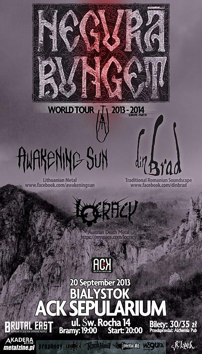 Plakat - Negura Bunget, Awakening Sun, Locracy