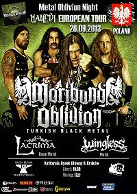 Plakat - Moribund Oblivion, Lacrima, Wingless