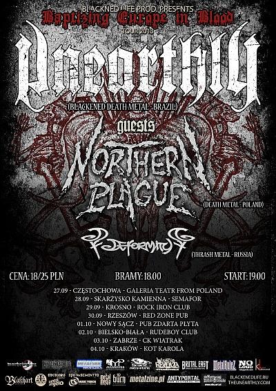 Plakat - Unearthly, Northern Plague, Deformity