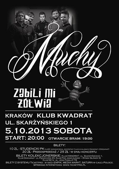 Plakat - Muchy, Zabili mi żółwia