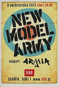 Plakat - New Model Army, Armia