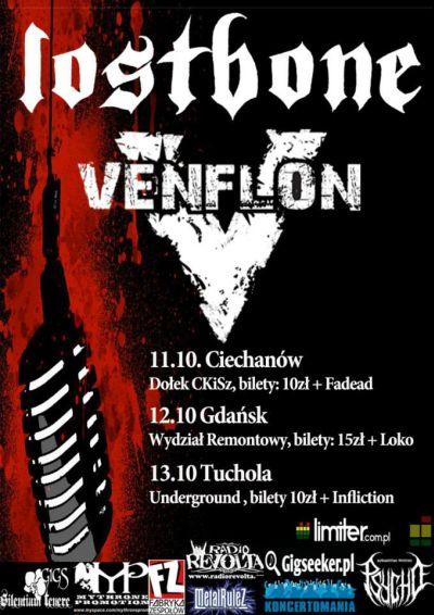 Plakat - Lostbone, Venflon, Fadead