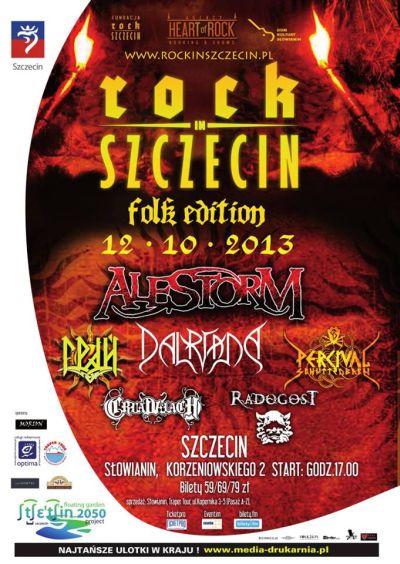 Plakat - Alestorm, Grai, Dalriada, Radogost