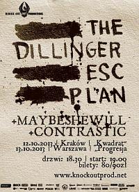 Plakat - The Dillinger Escape Plan, Maybeshewill