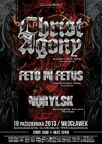 Plakat - Christ Agony, Feto In Fetus, Norylsk
