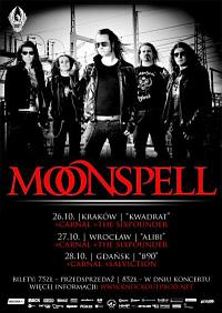 Plakat - Moonspell, Carnal, Salviction