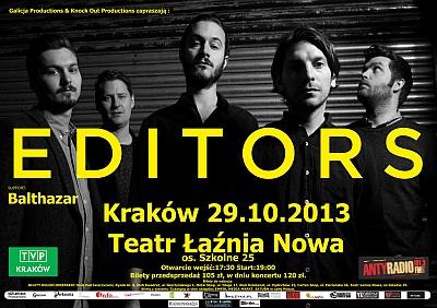 Plakat - Editors, Balthazar