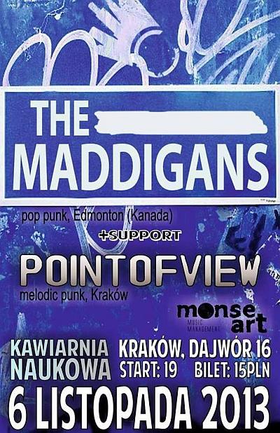 Plakat - The Maddigans, Pointofview