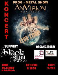 Plakat - Anvision, Black Sun