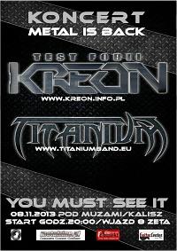 Plakat - Kreon, Titanium