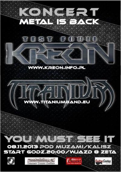 Plakat - Kreon, Titanium
