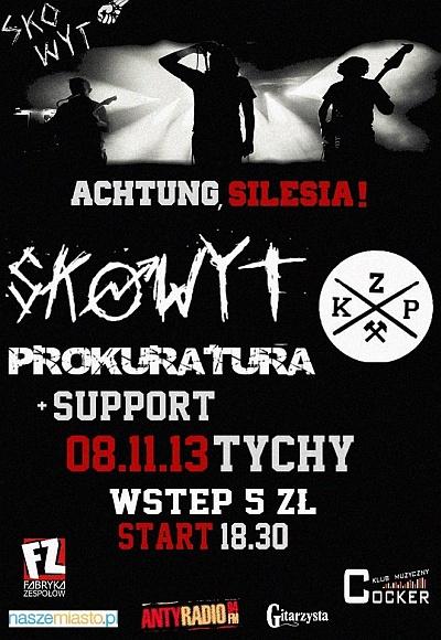 Plakat - Skowyt, KZP, Prokuratura