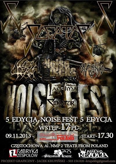 Plakat - Sceptic, Noise Dicks, Ulcer Uterus